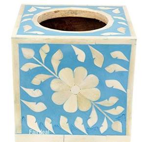 Wholesale Price Customizable <b>Wood</b> Tissue Box with Bone Inlay for Kitchen Ware and Home for <b>Car</b> Occasions Packed in Carton - Product Image 6