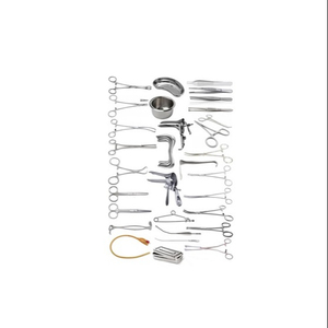 Conjunto de instrumentos quirúrgicos, Set de cirugía ginecológica, 50 Uds. - Product Image 1