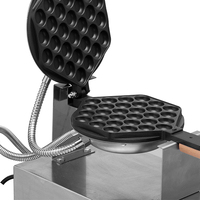 Gaufrier à bulles électrique w, Machine à gaufres de Super qualité avec minuterie et contrôle de la température, vente en gros