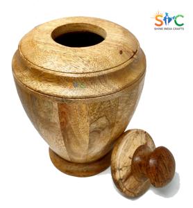 Urnas de cremación de madera torneadas a mano de alta calidad hechas a mano para cenizas para que sus seres queridos mantengan su memoria - Product Image 4