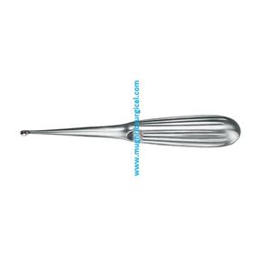 Fabricant exportateur d'instruments chirurgicaux Curette osseuse Spratt avec manche creux Pince ronde en acier inoxydable n ° 1 de 17 cm - Product Image 2