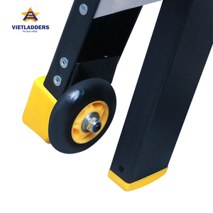 บันไดอลูมิเนียม VIETLADDERS NVLB-44 สีดำ รุ่น 6063 แบบประกอบได้ 8 ขั้น ความสูง 12 ฟุต พร้อมระบบล็อคแบบแมนนวล รับน้ำหนักได้ 150 กก. - Product Image 5