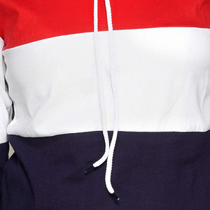 Amna Industries Custom Logo Printed <b>Women's</b> <b>Fleece</b>/Polyester Casual Hoody Color Blocking <b>Pattern</b> Full Sleeves Digital Printing - Product Image 5