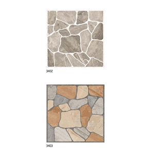 Non-slip Antibacterial Firebrick Matt Finish ISO9001 Certified 12mm Thickness Outdoor Porcelain <b>Tiles</b> 400x400mm - Product Image 1