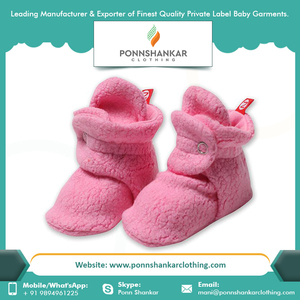 Bottes en coton biologique unisexe pour bébé fille, chaussures souples à la mode, étoiles, hiver, 0 à 2 ans, offre spéciale - Product Image 5