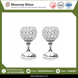 Bougie décorative de qualité supérieure dans un bol en cristal, prix du marché, provenant d'un fabricant indien - Product Image 6