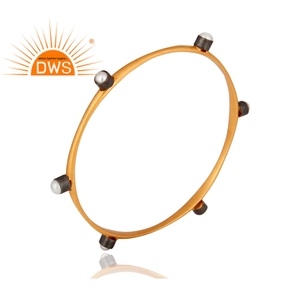 Pierres précieuses blanches 18k, bijoux élégants en argent Sterling 925, perles naturelles, plaqué or jaune, pour femmes, offre spéciale - Product Image 3