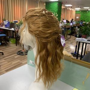 Peluca de cabello humano brasileño para mujeres negras, pelo de encaje de alta calidad con cutícula natural y color negro, precio al por mayor - Product Image 5