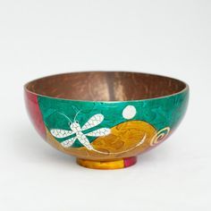 การออกแบบที่ไม่ซ้ำกันของกะลามะพร้าวชามเคลือบพิเศษกะลามะพร้าว - Product Image 4