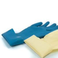 Guantes de cocina sin forro para uso diario, manoplas cómodas de importación malayana para tareas domésticas, cocina, jardín, multiusos