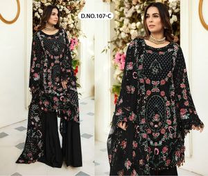 Robe de travail de séquence de broderie en filet avec vêtements de mariage Dupatta pour femmes magasin prix de gros vêtement ethnique Alphanumero - Product Image 6