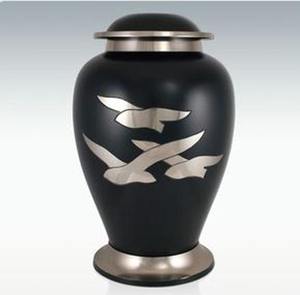 Urne de crémation en laiton de Lotus en Bronze pour les cendres, pour les cendres humaines, les urnes d'enterrement en métal pour adultes - Product Image 6