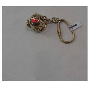 LLavero de silbato náutico de latón, hecho a mano en la India, diseño personalizado, gran oferta, precio barato - Product Image 5