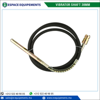 Führender Hersteller von Hochwertigen 185HZ Vibrationsfrequenz Edelstahl-Draht Betonvibrator-Schaft 38 mm