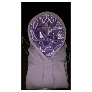 High Quality Wholesale Men's Silk Fitted Hoodies Custom Pocket Fleece Pull over Satin Lined Solid Pattern Winter Sports Wear - Product Image 2