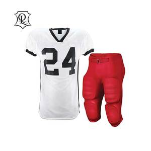 Maillots/Uniformes de football américain - Tailles plus grandes, couleur et logo personnalisables, 100% polyester, maillots d'entraînement pour équipes sportives - Product Image 1