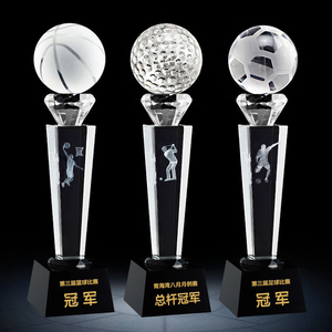Großhandel <span class=keywords><strong>k9</strong></span> leere Kristall Basketball Trophäe benutzer definierte <span class=keywords><strong>3D</strong></span>-Lasergravur Kristallglas Trophäen für Geschäfts geschenk - Product Image 2