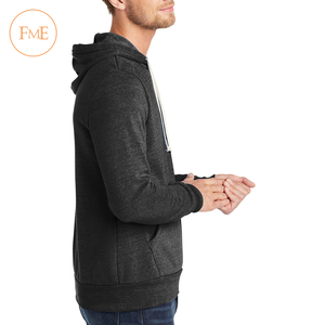 Sudadera con capucha personalizada para hombre, tendencia 100% algodón para invierno con cordones, mangas ajustadas, bolsillo de canguro - Product Image 3