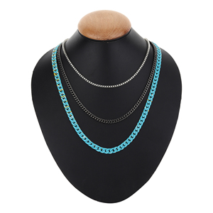 2025 bohème femmes argent perlé chaîne collier perle coeur médaillon papillon pendentif fête bijoux - Product Image 2