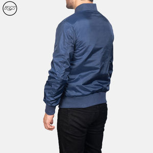 Chaqueta de béisbol con gráfico vintage unisex, chaqueta de lona informal de invierno con bordado de logotipo personalizado OEM - Product Image 5