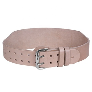 Cinturón de levantamiento de pesas de cuero de vaca personalizado de fabricante de alta calidad Unisex 4 "pulgadas soporte trasero Power Lifting Training Gym Belt - Product Image 3