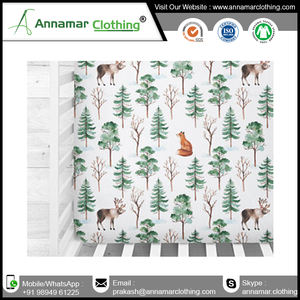 New Arrival Lovely Printed Cotton <b>Muslin</b> <b>Baby</b> Bedding Crib Fitted Sheet Cot Bed Waterproof Crib Sheet From India - Product Image 6