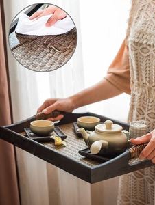 High Quality <b>Large</b> Rattan Serving <b>Tray</b> Simple Design for Effortless Food Serving in the Kitchen - Product Image 3