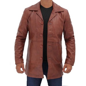 Hot Sale Industrial Heat <b>Welding</b> Safety Winter Long Leather Unisex Coats Best Price - Product Image 4