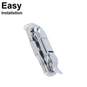 Bloqueo de pestillo a presión de plata pulido HC255 ajustable para cerraduras de Hardware de Flightcase de liberación rápida moda Simple especial personalizado - Product Image 1