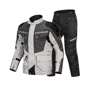 ชุดแข่งมอเตอร์ไซค์,ชุดสิ่งทอสำหรับมอเตอร์ไซค์ชุดนักปั่นผ้า Cordura - Product Image 1