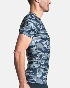 Camouflage Print Compression Shirts Custom Made <b>Base</b> <b>Layer</b> Shirts for Workout and Sports Rashguard with Custom Designing for <b>Men</b> - Product Image 5