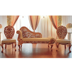 Modern Designer Wedding Stage Furniture Set Asian Style Event Couch & Chairs for Ceremony Wedding <b>Decorations</b> - Product Image 1