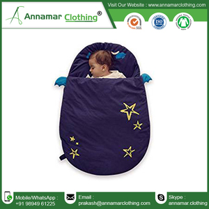 Saco de dormir para bebé de algodón orgánico 100 a un precio asequible con saco de dormir personalizado para bebé unisex certificado GOTS India - Product Image 6
