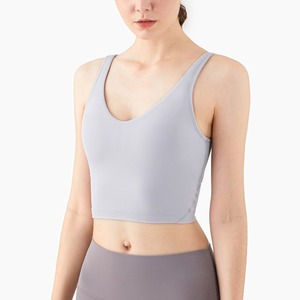 Sujetador deportivo sin costuras para mujer, Top transpirable para gimnasio, correr, Yoga, ejercicio - Product Image 3