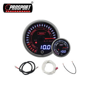 Medidor de banda ancha AFR de belleza japonesa de 60mm, medidor de relación de combustible de aire con lente ahumada para automóviles y camiones, nueva condición - Product Image 3