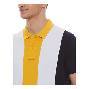 OEM Service Custom High Quality Navy French Terry <b>Towelling</b> Polo Shirt For Man - Product Image 3