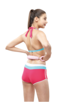 ALLWINWIN MRP02 Corde de massage - Rouleau à poignée en O pour le dos et les muscles