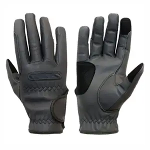 Professional Equestrian Horse Riding Gloves/ custom horse riding gloves sheep leather for men