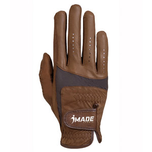 Gants de golf en peau de mouton respirants et confortables de couleur marron pour la main gauche, unisexes, avec évacuation de l'humidité - Product Image 2
