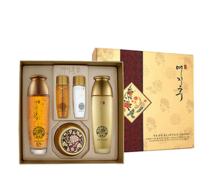YEZIHU Jamyeng Gold Skin Care 3 Set Hydration Anti-Aging Whitening Facial Care Kit Fermented Adenosine K-beauty Corée Adultes - Product Image 2