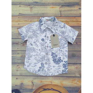Ropa de manga corta para niños, Camisa de algodón orgánico - Product Image 2