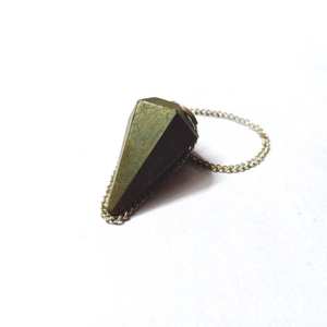 Péndulos de pirita de alta calidad de fabricante indio, los mejores precios en artesanías de piedra semipreciosa - Product Image 1