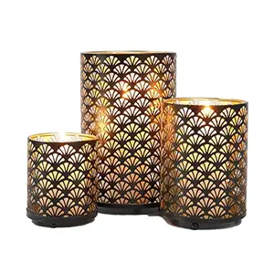 Decorazione per la casa e il giardino ferro metallo Tea Light Votive Holder produttore Design decorativo metallo Tea Light votivo