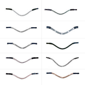 Brochas de cristal de onda profunda de plata de primera calidad, compra de brazaletes de caballo hechos a mano al mejor precio - Product Image 3