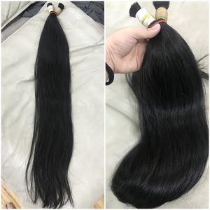 Precio de fábrica 100% Remy virgen ruso vietnamita extensiones de cabello humano recto doble dibujado cutícula alineada negro Natural - Product Image 2