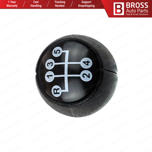 BSP538 5 vitesses automatique cristal LED pommeau de levier de vitesse bouton de voiture en cuir pour Vauxhall modèle 5738737 - Product Image 3