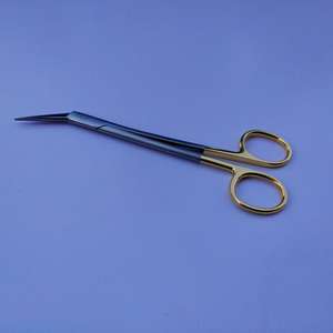 Ciseaux médicaux Tc angulaires de haute qualité de 16cm Nouvel instrument allemand en acier inoxydable Kelly Source d'alimentation manuelle - Product Image 1