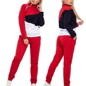 Nouvel ensemble de survêtement pour femmes fabriqué au Pakistan / Ensemble 2 pièces avec veste zippée et pantalon de jogging / Tenues de sport pour femmes et filles - Product Image 5