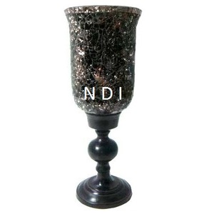 Portavelas decorativo hecho a mano de estilo moderno, decoración de fiesta, superventas, portavelas con acabado antiguo - Product Image 1