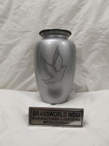 Urna Funeraria Metálica Estilo Americano para Adultos, Precio al por Mayor, Artículos Funerarios - Product Image 2